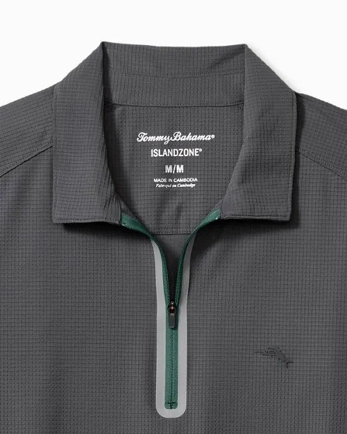 Big & Tall Pebble Coast Half-Zip Polo