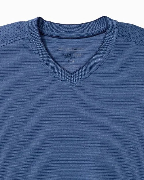 Bay Stripe V-Neck T-Shirt