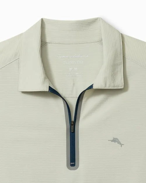 Big & Tall Pebble Coast Half-Zip Polo