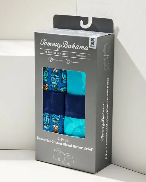 Cotton-Modal Boxer Briefs - 2-Pack