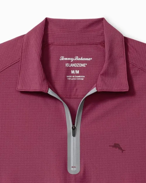 Big & Tall Pebble Coast Half-Zip Polo