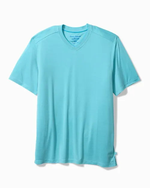 Bay Stripe V-Neck  T-Shirt