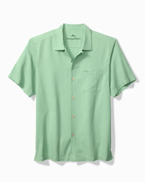 Coastal Breeze Check  Camp Shirt